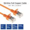 ACT CAT6A U-FTP Patch Cable 3m Orange DC7103