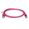 ACT CAT6A S-FTP Patch Cable 1m Pink FB2401