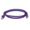 ACT CAT6 U-UTP Patch Cable 1m Purple IS1701