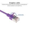 ACT CAT6A U-FTP Patch Cable 2m Purple DC7302