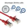 ACT CAT6A U-FTP Patch Cable 10m Red DC7510