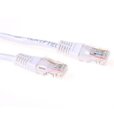 ACT CAT6 U-UTP Patch Cable 0,5m White IB9400 ACT CAT6 U-UTP Patch Cable 0,5m White IB9400