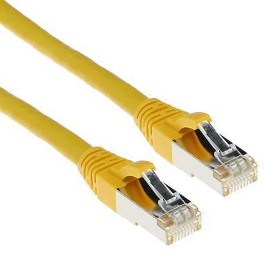 ACT CAT6A S-FTP Patch Cable 15m Yellow FB6815 ACT CAT6A S-FTP Patch Cable 15m Yellow FB6815