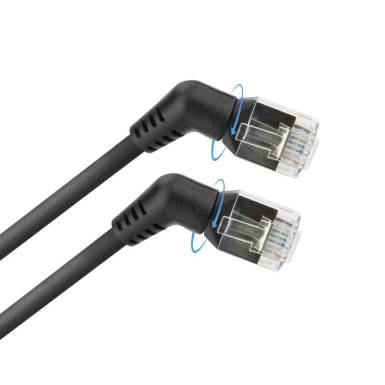 ACT CAT6A U-FTP Patch Cable 0,25m Black DD1952 ACT CAT6A U-FTP Patch Cable 0,25m Black DD1952