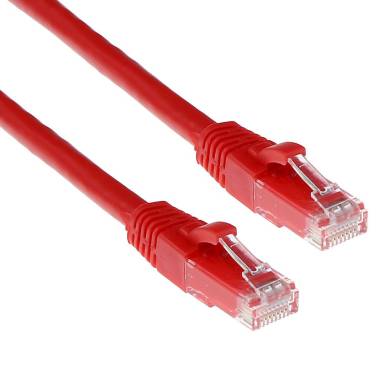 ACT CAT6 U-UTP Patch Cable 5m Red IS8505 ACT CAT6 U-UTP Patch Cable 5m Red IS8505