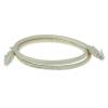 ACT CAT5e U-UTP Patch Cable 0,25m Ivory IB6452