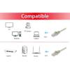 EQuip CAT6 U-UTP Patch Cable 0,15m Beige 625470
