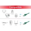 EQuip CAT6 U-UTP Patch Cable 0,15m Green 625473