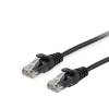 EQuip CAT6 U-UTP Patch Cable 0,15m Black 625474