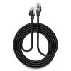 MediaRange CAT5e U-UTP Patch Cable 1m Black MRCS119