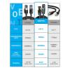 Vention CAT8 S-FTP Patch Cable 10m Black IKABL