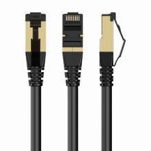 Gembird CAT8 S-FTP Patch Cable 0,25m Black PP8-LSZHCU-BK-0.25M Gembird CAT8 S-FTP Patch Cable 0,25m Black PP8-LSZHCU-BK-0.25M