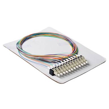 ACT LC 9/125 OS2 fiber pigtail 2m set of 12 pieces RL9982