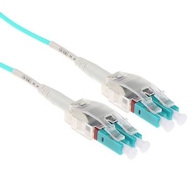 ACT Multimode 50/125 OM3 Polarity Twist fiber cable with LC connectors 17m Blue RL8317 ACT Multimode 50/125 OM3 Polarity Twist fiber cable with LC connectors 17m Blue RL8317