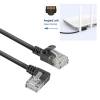 ACT CAT6A U-UTP Patch Cable 0,15m Black DC1930