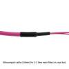 ACT Multimode 50/125 OM4(OM3) polarity A fiber trunk cable with 2 MTP/MPO female connectors each side 100m Pink DC5216