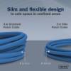 Digitus CAT6A F-FTP Patch Cable 0,5m Blue DK-1632-A-005S-B