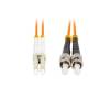 Lanberg MM ST/UPC-LC/UPC duplex 10m Orange FO-STLU-MD21-0100-OG