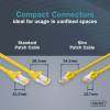 Digitus CAT6A F-FTP Patch Cable 0,5m Yellow DK-1632-A-005S-Y