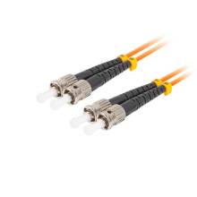 Lanberg MM ST/UPC-ST/UPC duplex 15m Orange FO-STST-MD21-0150-OG Lanberg MM ST/UPC-ST/UPC duplex 15m Orange FO-STST-MD21-0150-OG