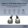 Digitus CAT6A F-FTP Patch Cable 0,3m Black DK-1632-A-003S-BL