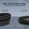 Digitus CAT6A F-FTP Patch Cable 0,3m Black DK-1632-A-003S-BL