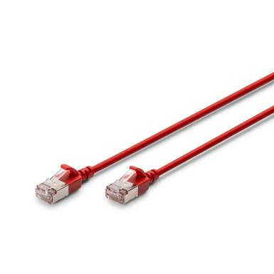 Digitus CAT6A F-FTP Patch Cable 0,5m Red DK-1632-A-005S-R Digitus CAT6A F-FTP Patch Cable 0,5m Red DK-1632-A-005S-R