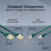 Digitus CAT6A F-FTP Patch Cable 2m Green DK-1632-A-020S-G