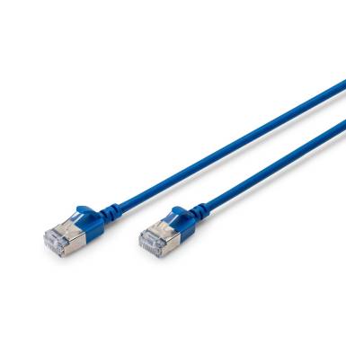 Digitus CAT6A F-FTP Patch Cable 3m Blue DK-1632-A-030S-B Digitus CAT6A F-FTP Patch Cable 3m Blue DK-1632-A-030S-B
