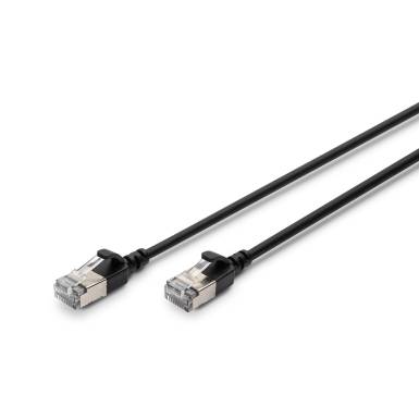 Digitus CAT6A F-FTP Patch Cable 5m Black DK-1632-A-050S-BL Digitus CAT6A F-FTP Patch Cable 5m Black DK-1632-A-050S-BL