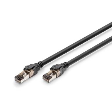 Digitus CAT8.1 S-FTP Patch Cable 3m Black DK-1843-030