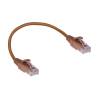 ACT CAT6 U-UTP Patch Cable 0,5m Brown DC9200