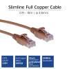 ACT CAT6 U-UTP Patch Cable 10m Brown DC9210