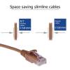 ACT CAT6 U-UTP Patch Cable 10m Brown DC9210