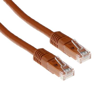 ACT CAT6 U-UTP Patch Cable 3m Brown IB1603 ACT CAT6 U-UTP Patch Cable 3m Brown IB1603