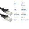 ACT CAT8 U-FTP Patch Cable 3m Black FB8103