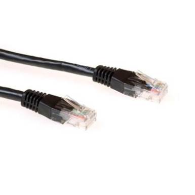 Eminent CAT6A U-UTP Patch Cable 1m Black IM8901