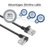 ACT CAT6A U-FTP Patch Cable 0,25m Black DA1952
