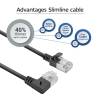 ACT CAT6A U-FTP Patch Cable 0,25m Black DA2952