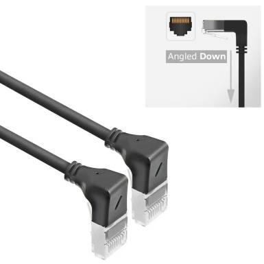 ACT CAT6A U-FTP Patch Cable 3m Black DA5903 ACT CAT6A U-FTP Patch Cable 3m Black DA5903