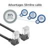 ACT CAT6A U-FTP Patch Cable 5m Black DA6905