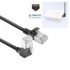 ACT CAT6A U-FTP Patch Cable 5m Black DA4905