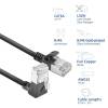 ACT CAT6A U-FTP Patch Cable 0,25m Black DA4952