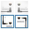 ACT CAT6A U-UTP Patch Cable 0,25m Black DD7952