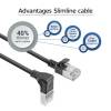 ACT CAT6A U-FTP Patch Cable 0,5m Black DA3900