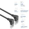 ACT CAT6A U-FTP Patch Cable 1m Black DA5901