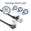 ACT CAT6A U-FTP Patch Cable 1m Black DA4901