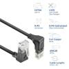 ACT CAT6A U-UTP Patch Cable 1m Black DD7901