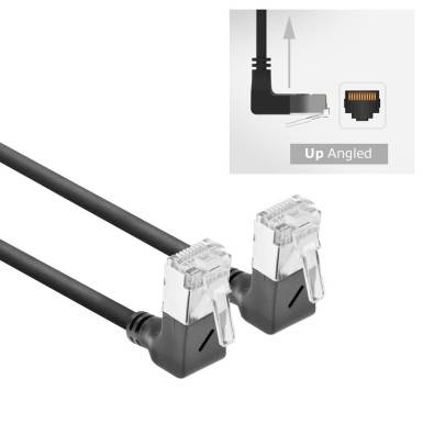 ACT CAT6A U-FTP Patch Cable 1,5m Black DA6951 ACT CAT6A U-FTP Patch Cable 1,5m Black DA6951