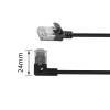 ACT CAT6A U-FTP Patch Cable 2m Black DA1902